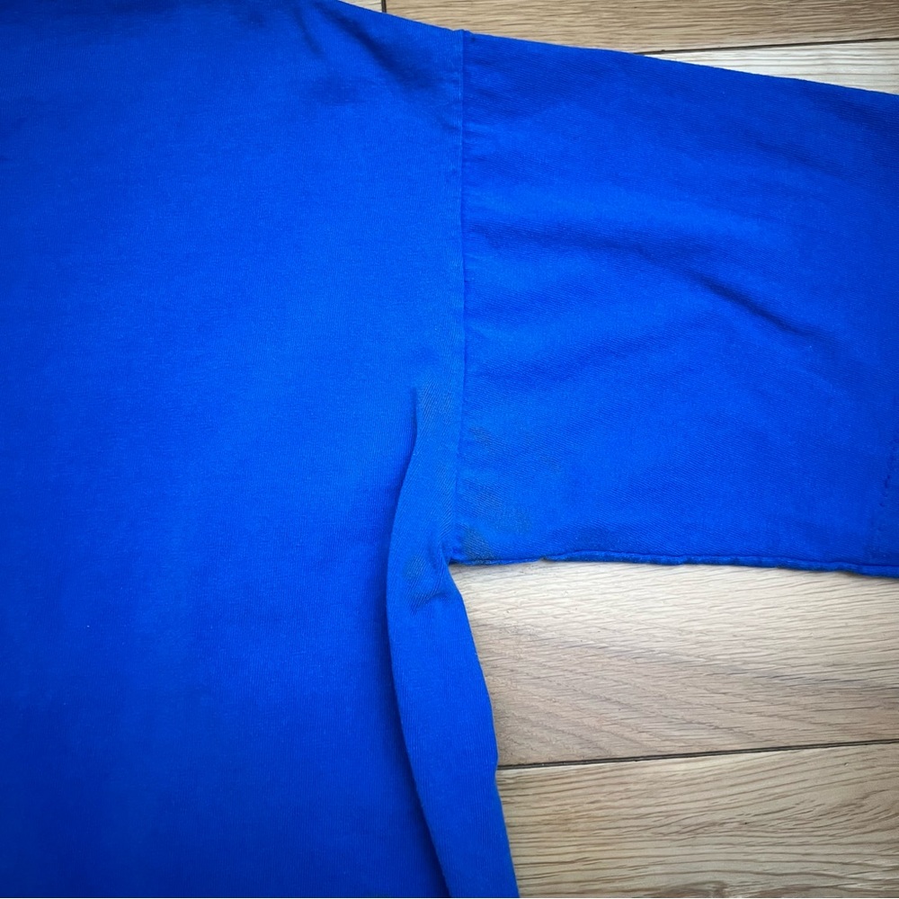 Chicago Cubs Vintage Single Stitch Blue T-Shirt Size Medium - Picture 7 of 8